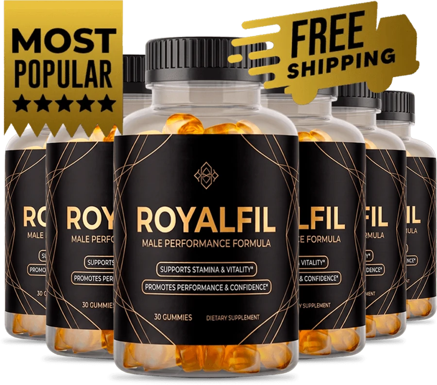 Six bottles of Royalfil
